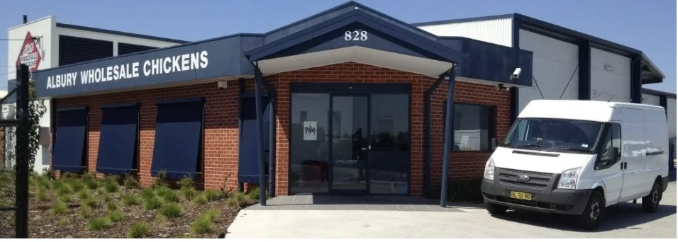 Albury Wholesale Chickens building at 828 Ramsden Drive